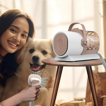 Pet Multifunctional Hair Grooming & Vacuum Cleaner for Dogs (AU/EU/UK/US Plug Options)