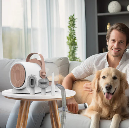 Pet Multifunctional Hair Grooming & Vacuum Cleaner for Dogs (AU/EU/UK/US Plug Options)