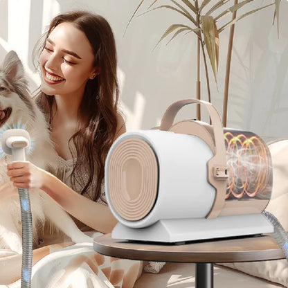 Pet Multifunctional Hair Grooming & Vacuum Cleaner for Dogs (AU/EU/UK/US Plug Options)